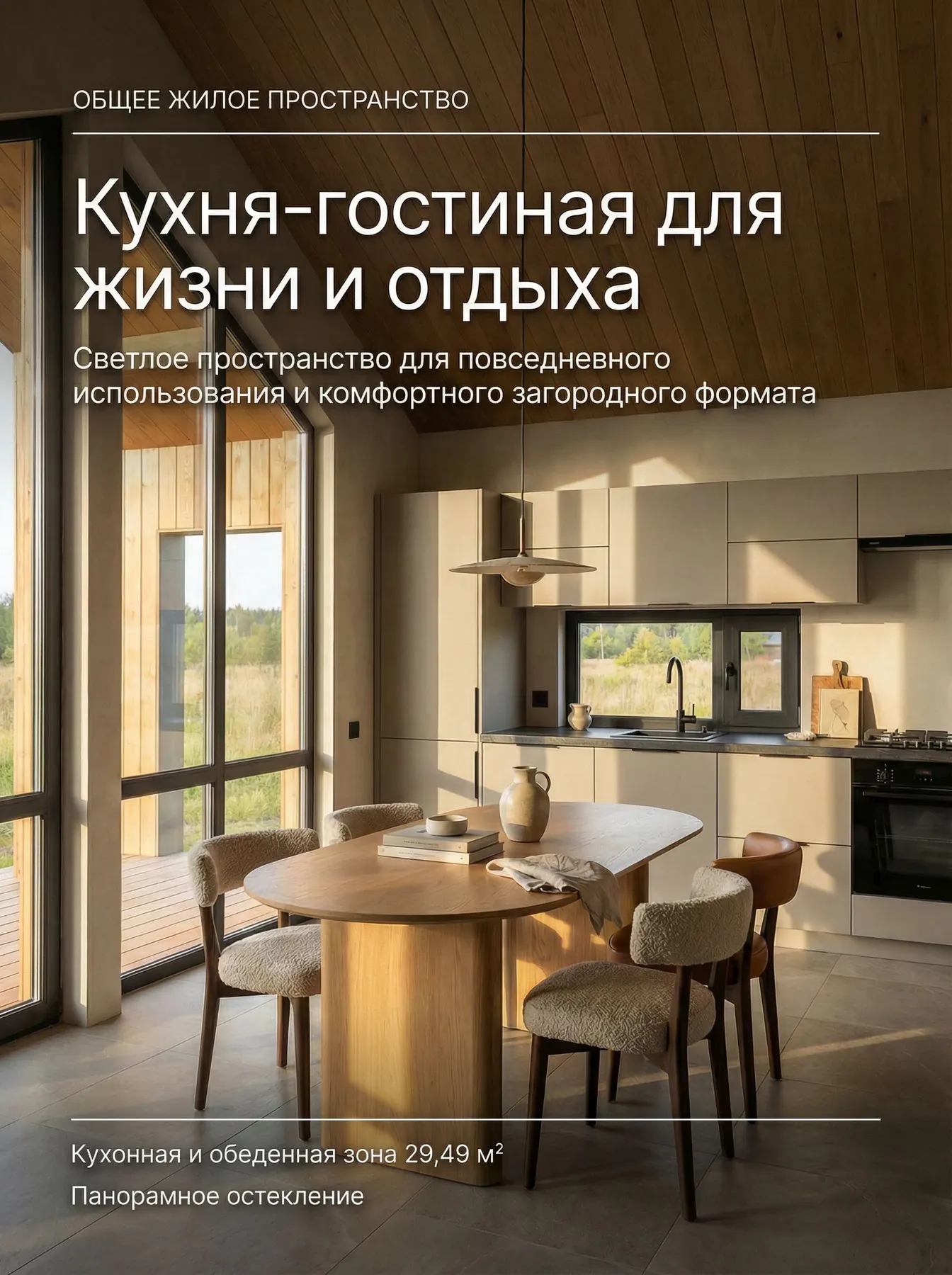 Барн хаус 86 м² — изображение 4